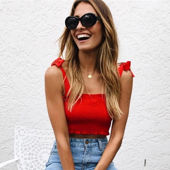 Tops - Red Tank Top